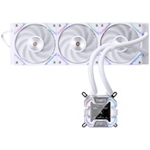 Система водяного охлаждения 1STPLAYER X-360 White / 3x120mm, ARGB, IPS display / X-360-WH