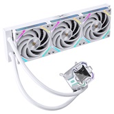 Система водяного охлаждения 1STPLAYER X-360 White / 3x120mm, ARGB, IPS display / X-360-WH