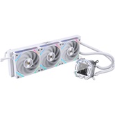 Система водяного охлаждения 1STPLAYER X-360 White / 3x120mm, ARGB, IPS display / X-360-WH