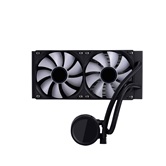 Система водяного охлаждения 1STPLAYER TS4 240 Black / 2x120mm, ARGB, IPS display / TS4-240-BK