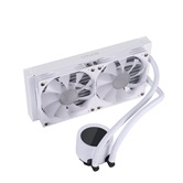 Система водяного охлаждения 1STPLAYER TS4 240 White / 2x120mm, ARGB, IPS display / TS4-240-WH