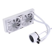 Система водяного охлаждения 1STPLAYER TS4 240 White / 2x120mm, ARGB, IPS display / TS4-240-WH