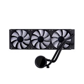 Система водяного охлаждения 1STPLAYER TS4 360 Black / 3x120mm, ARGB, IPS display / TS4-360-BK