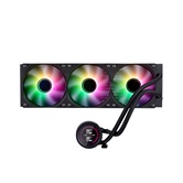 Система водяного охлаждения 1STPLAYER TS4 360 Black / 3x120mm, ARGB, IPS display / TS4-360-BK