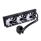 Система водяного охлаждения 1STPLAYER TS4 360 Black / 3x120mm, ARGB, IPS display / TS4-360-BK