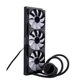 Система водяного охлаждения 1STPLAYER TS4 360 Black / 3x120mm, ARGB, IPS display / TS4-360-BK