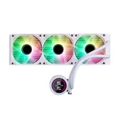 Система водяного охлаждения 1STPLAYER TS4 360 White / 3x120mm, ARGB, IPS display / TS4-360-WH