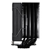 Кулер 1STPLAYER PS130 Black / 2HPx6mm + 2HPx8mm, 220W TDP, single tower, 1x130mm ARGB fan, 500-1600 RPM, 78 CFM, 32.3 dBA / PS130-BK