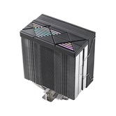 Кулер 1STPLAYER CRYO CY12L Black / 4HPx6mm, single tower, 1x120mm ARGB fan, 750-1900 RPM, 57.6 CFM, 38.2 dBA / CY12L-BK