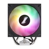 Кулер 1STPLAYER CRYO CY12L Black / 4HPx6mm, single tower, 1x120mm ARGB fan, 750-1900 RPM, 57.6 CFM, 38.2 dBA / CY12L-BK