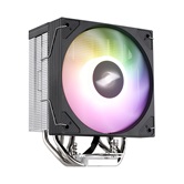 Кулер 1STPLAYER CRYO CY12L Black / 4HPx6mm, single tower, 1x120mm ARGB fan, 750-1900 RPM, 57.6 CFM, 38.2 dBA / CY12L-BK
