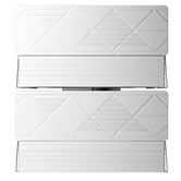 Кулер 1STPLAYER CRYO CY12-D White / 6HPx6mm, dual tower, 2x120mm fans, 750-1900 RPM, 57.6 CFM, 38.2 dBA / CY12-D-WH