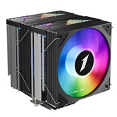 Кулер 1STPLAYER CRYO CY12L-D Black / 6HPx6mm, dual tower, 2x120mm ARGB fans, 750-1900 RPM, 57.6 CFM, 38.2 dBA / CY12L-D-BK