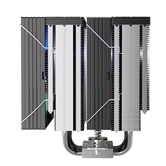 Кулер 1STPLAYER CRYO CY12L-D Black / 6HPx6mm, dual tower, 2x120mm ARGB fans, 750-1900 RPM, 57.6 CFM, 38.2 dBA / CY12L-D-BK