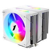 Кулер 1STPLAYER CRYO CY12L-D White / 6HPx6mm, dual tower, 2x120mm ARGB fans, 750-1900 RPM, 57.6 CFM, 38.2 dBA / CY12L-D-WH