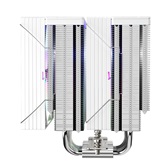 Кулер 1STPLAYER CRYO CY12L-D White / 6HPx6mm, dual tower, 2x120mm ARGB fans, 750-1900 RPM, 57.6 CFM, 38.2 dBA / CY12L-D-WH