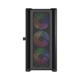 Корпус Powercase ByteFlow Micro Black LE, Tempered Glass, 4х 120mm ARGB PWM fans, чёрный, mATX  (CAMBFB-A4-LE)