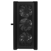 Корпус Powercase ByteFlow Micro Black LE, Tempered Glass, 4х 120mm ARGB PWM fans, чёрный, mATX  (CAMBFB-A4-LE)