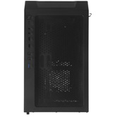 Корпус Powercase ByteFlow Micro Black LE, Tempered Glass, 4х 120mm ARGB PWM fans, чёрный, mATX  (CAMBFB-A4-LE)