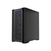 Корпус Powercase Alisio Micro X4B V2 LE, Tempered Glass, 4х 120mm ARGB PWM fans, чёрный, mATX  (CAMCXB-A4-LE)