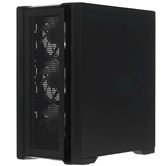 Корпус Powercase Alisio Micro X4B V2 LE, Tempered Glass, 4х 120mm ARGB PWM fans, чёрный, mATX  (CAMCXB-A4-LE)