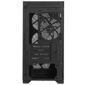 Корпус Powercase Alisio Micro X4B V2 LE, Tempered Glass, 4х 120mm ARGB PWM fans, чёрный, mATX  (CAMCXB-A4-LE)