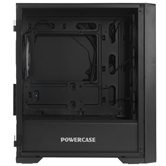 Корпус Powercase Alisio Micro X4B V2 LE, Tempered Glass, 4х 120mm ARGB PWM fans, чёрный, mATX  (CAMCXB-A4-LE)