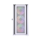 Корпус Powercase Alisio Micro X4W V2 LE, Tempered Glass, 4х 120mm ARGB PWM fans, белый, mATX  (CAMCXW-A4-LE)
