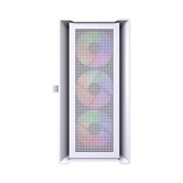 Корпус Powercase Alisio Micro X4W V2 LE, Tempered Glass, 4х 120mm ARGB PWM fans, белый, mATX  (CAMCXW-A4-LE)