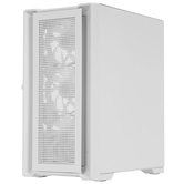Корпус Powercase Alisio Micro X4W V2 LE, Tempered Glass, 4х 120mm ARGB PWM fans, белый, mATX  (CAMCXW-A4-LE)
