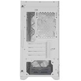 Корпус Powercase Alisio Micro X4W V2 LE, Tempered Glass, 4х 120mm ARGB PWM fans, белый, mATX  (CAMCXW-A4-LE)