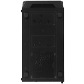 Корпус Powercase Mistral Micro A3B ARGB V2, Tempered Glass, 2x 140mm ARGB PWM+1x 120mm ARGB PWM, чёрный, mATX  (CMMAB-A3-V2)