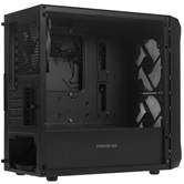 Корпус Powercase Mistral Micro A3B ARGB V2, Tempered Glass, 2x 140mm ARGB PWM+1x 120mm ARGB PWM, чёрный, mATX  (CMMAB-A3-V2)