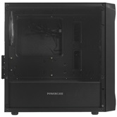 Корпус Powercase Mistral Micro A3B ARGB V2, Tempered Glass, 2x 140mm ARGB PWM+1x 120mm ARGB PWM, чёрный, mATX  (CMMAB-A3-V2)