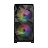 Корпус Powercase Mistral Micro A3B ARGB V2, Tempered Glass, 2x 140mm ARGB PWM+1x 120mm ARGB PWM, чёрный, mATX  (CMMAB-A3-V2)
