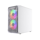 Корпус Powercase Mistral Micro A3W ARGB V2, Tempered Glass, 2x 140mm ARGB PWM+1x 120mm ARGB PWM, белый, mATX  (CMMAW-A3-V2)