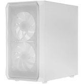 Корпус Powercase Mistral Micro A3W ARGB V2, Tempered Glass, 2x 140mm ARGB PWM+1x 120mm ARGB PWM, белый, mATX  (CMMAW-A3-V2)