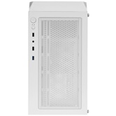 Корпус Powercase Mistral Micro A3W ARGB V2, Tempered Glass, 2x 140mm ARGB PWM+1x 120mm ARGB PWM, белый, mATX  (CMMAW-A3-V2)