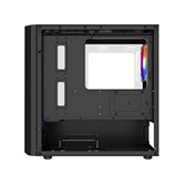 Корпус Powercase Mistral Micro D3B ARGB V2, Tempered Glass, 2x 140mm ARGB PWM+1x 120mm ARGB PWM, чёрный, mATX  (CMMDB-A3-V2)