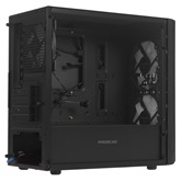 Корпус Powercase Mistral Micro D3B ARGB V2, Tempered Glass, 2x 140mm ARGB PWM+1x 120mm ARGB PWM, чёрный, mATX  (CMMDB-A3-V2)