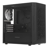 Корпус Powercase Mistral Micro D3B ARGB V2, Tempered Glass, 2x 140mm ARGB PWM+1x 120mm ARGB PWM, чёрный, mATX  (CMMDB-A3-V2)