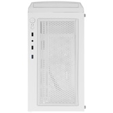 Корпус Powercase Mistral Micro D3W ARGB V2, Tempered Glass, 2x 140mm ARGB PWM+1x 120mm ARGB PWM, белый, mATX  (CMMDW-A3-V2)