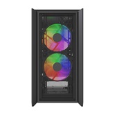 Корпус Powercase Alisio Micro Z3B ARGB V2, Tempered Glass, 3x 120mm ARGB fan, чёрный, mATX  (CAMZB-A3-V2)