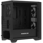 Корпус Powercase Alisio Micro Z3B ARGB V2, Tempered Glass, 3x 120mm ARGB fan, чёрный, mATX  (CAMZB-A3-V2)