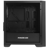 Корпус Powercase Alisio Micro Z3B ARGB V2, Tempered Glass, 3x 120mm ARGB fan, чёрный, mATX  (CAMZB-A3-V2)