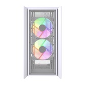 Корпус Powercase Alisio Micro Z3W ARGB V2, Tempered Glass, 3x 120mm ARGB fan, белый, mATX  (CAMZW-A3-V2)