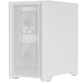 Корпус Powercase Alisio Micro Z3W ARGB V2, Tempered Glass, 3x 120mm ARGB fan, белый, mATX  (CAMZW-A3-V2)