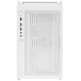 Корпус Powercase Alisio Micro Z3W ARGB V2, Tempered Glass, 3x 120mm ARGB fan, белый, mATX  (CAMZW-A3-V2)