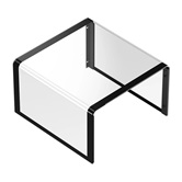 Корпус JONSBO V12 Black, TG (aquarium), 2x120mm ARGB Fan, mini-ITX, mATX, черный