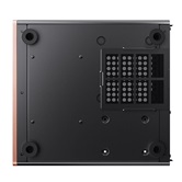 Корпус JONSBO V12 Black, TG (aquarium), 2x120mm ARGB Fan, mini-ITX, mATX, черный
